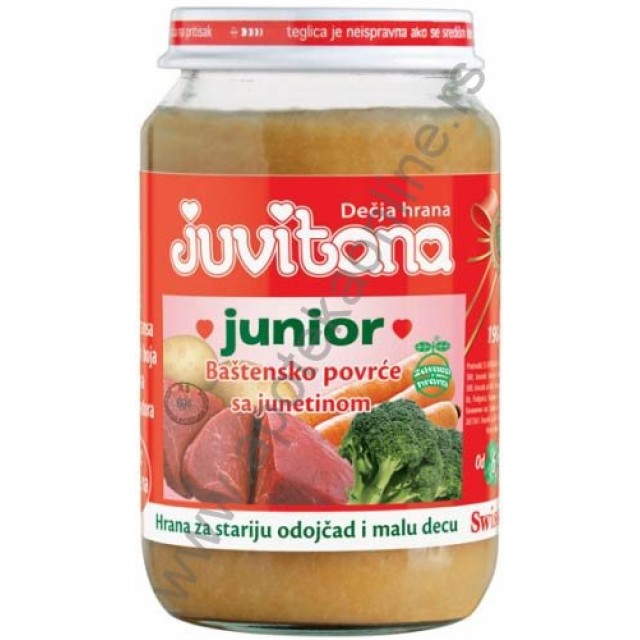 JUVITANA KAŠICA OD BAŠTENSKOG POVRĆA SA JUNETINOM 190g - Online Apoteka JUVITANA KAŠICA OD BAŠTENSKOG POVRĆA SA JUNETINOM 190g
